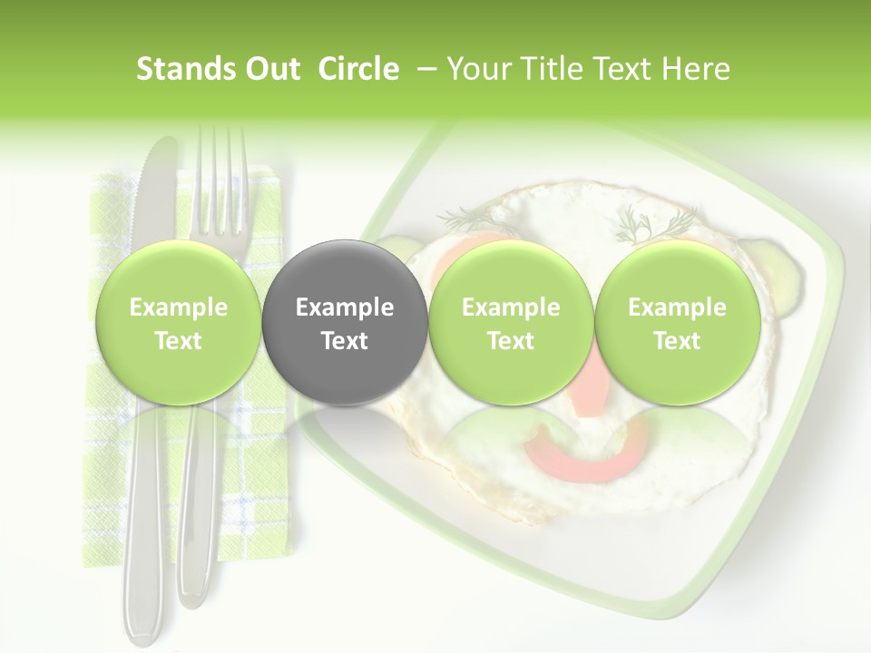 Protein Breakfast Laugh PowerPoint Template