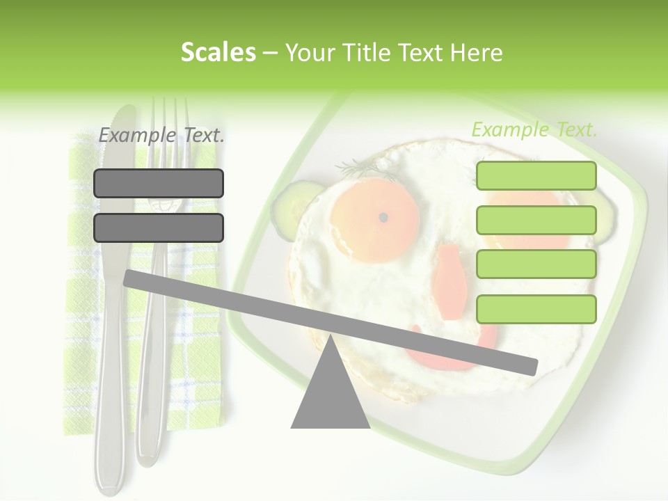 Protein Breakfast Laugh PowerPoint Template