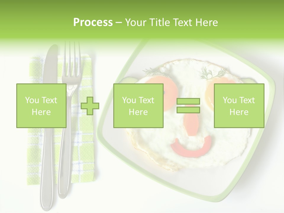 Protein Breakfast Laugh PowerPoint Template