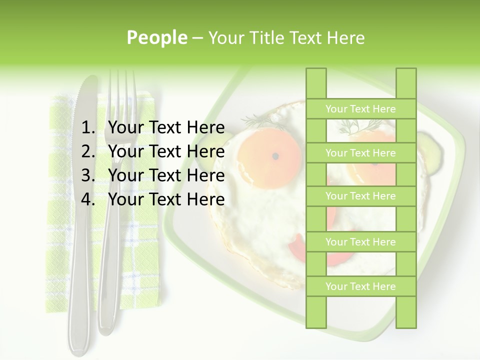 Protein Breakfast Laugh PowerPoint Template