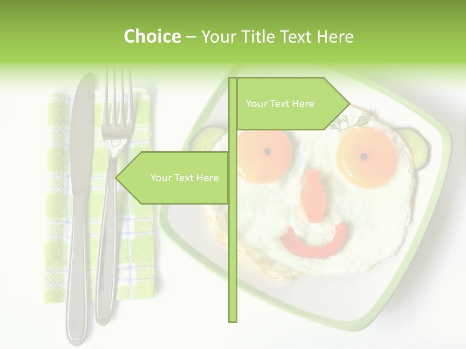 Protein Breakfast Laugh PowerPoint Template