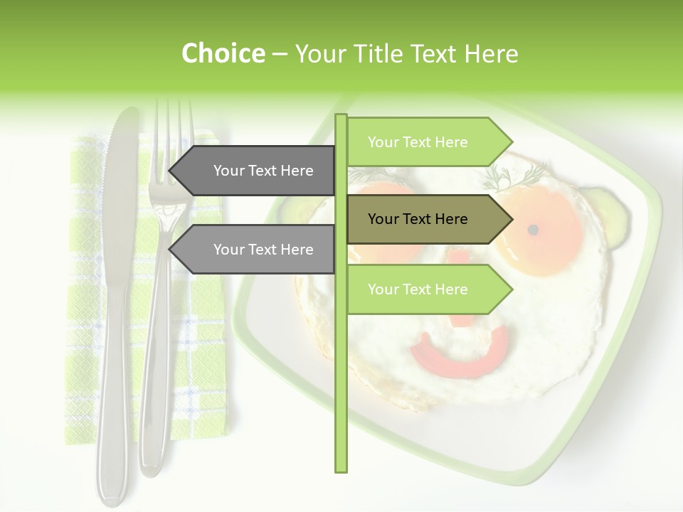 Protein Breakfast Laugh PowerPoint Template