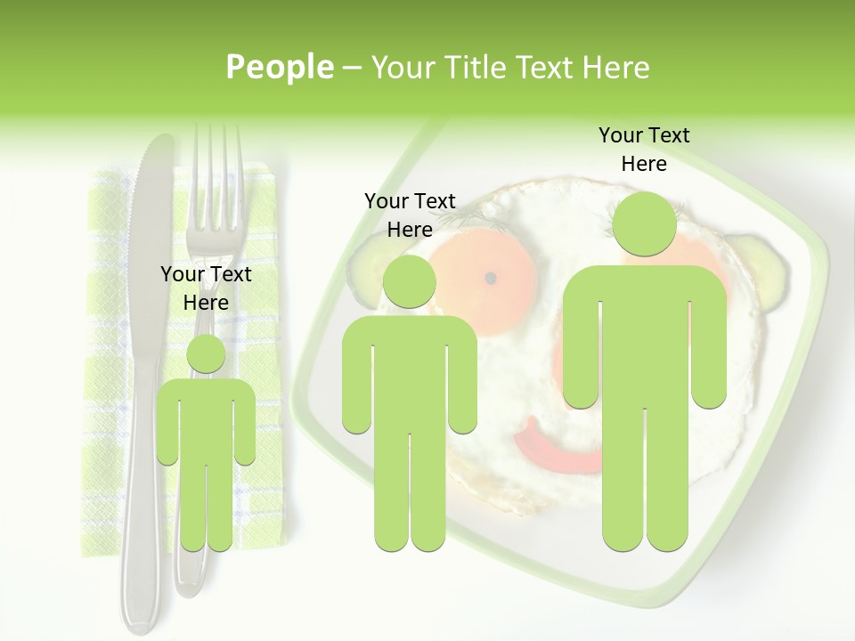 Protein Breakfast Laugh PowerPoint Template