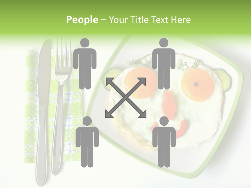 Protein Breakfast Laugh PowerPoint Template