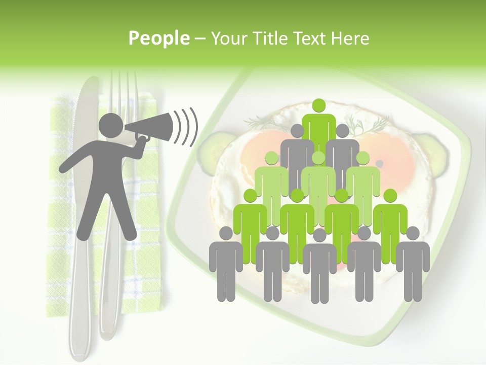 Protein Breakfast Laugh PowerPoint Template