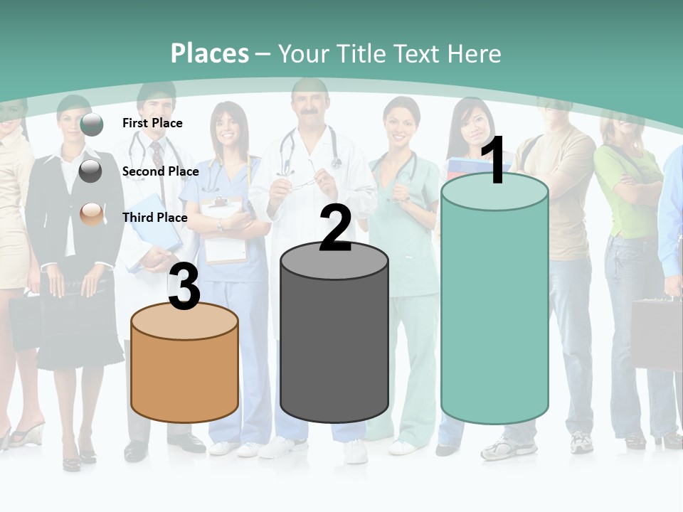 Work Staff Professional PowerPoint Template