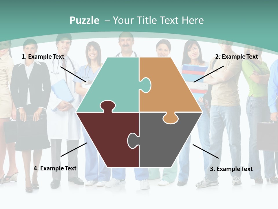 Work Staff Professional PowerPoint Template