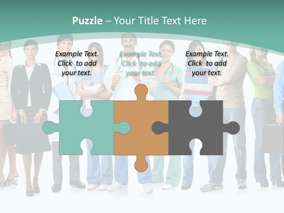 Work Staff Professional PowerPoint Template