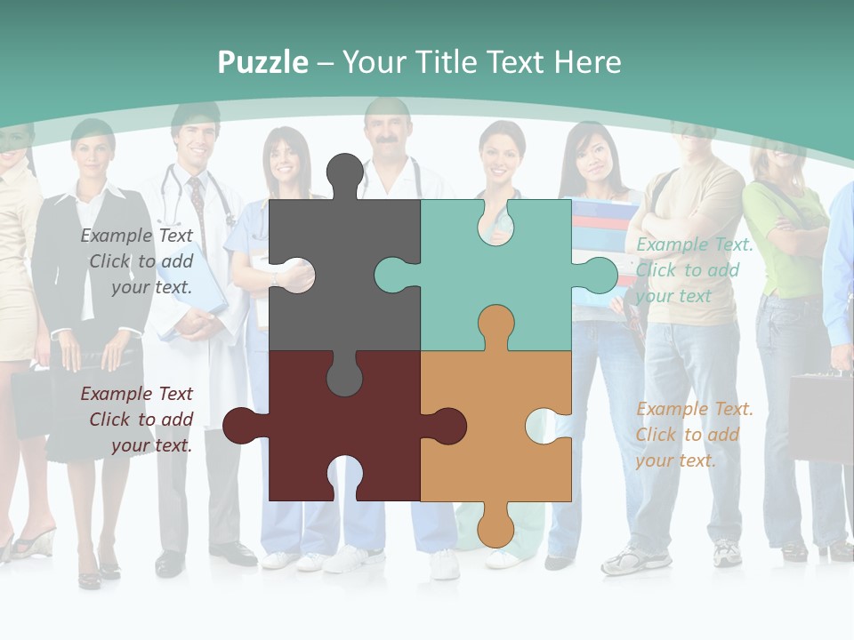 Work Staff Professional PowerPoint Template