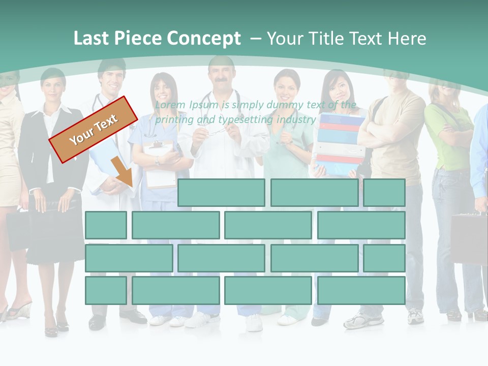 Work Staff Professional PowerPoint Template