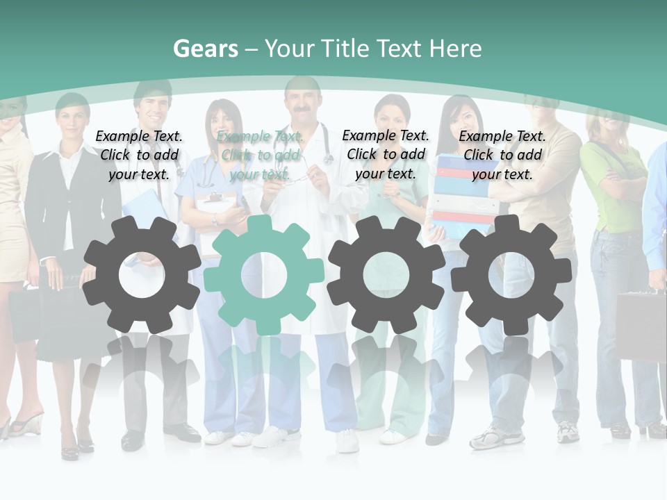 Work Staff Professional PowerPoint Template