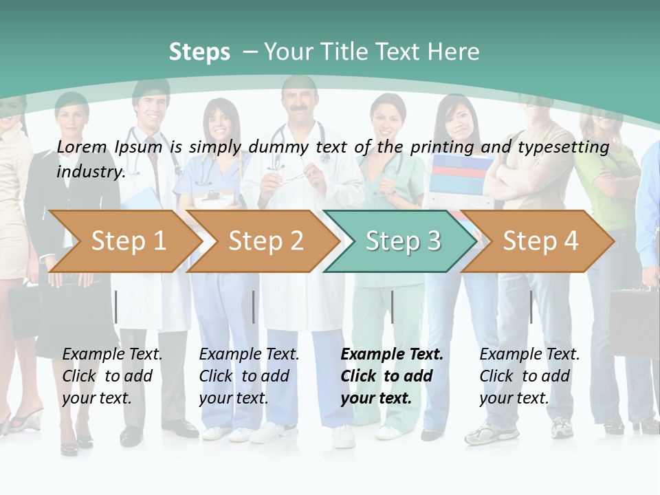 Work Staff Professional PowerPoint Template