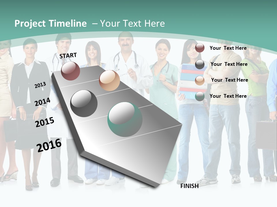 Work Staff Professional PowerPoint Template