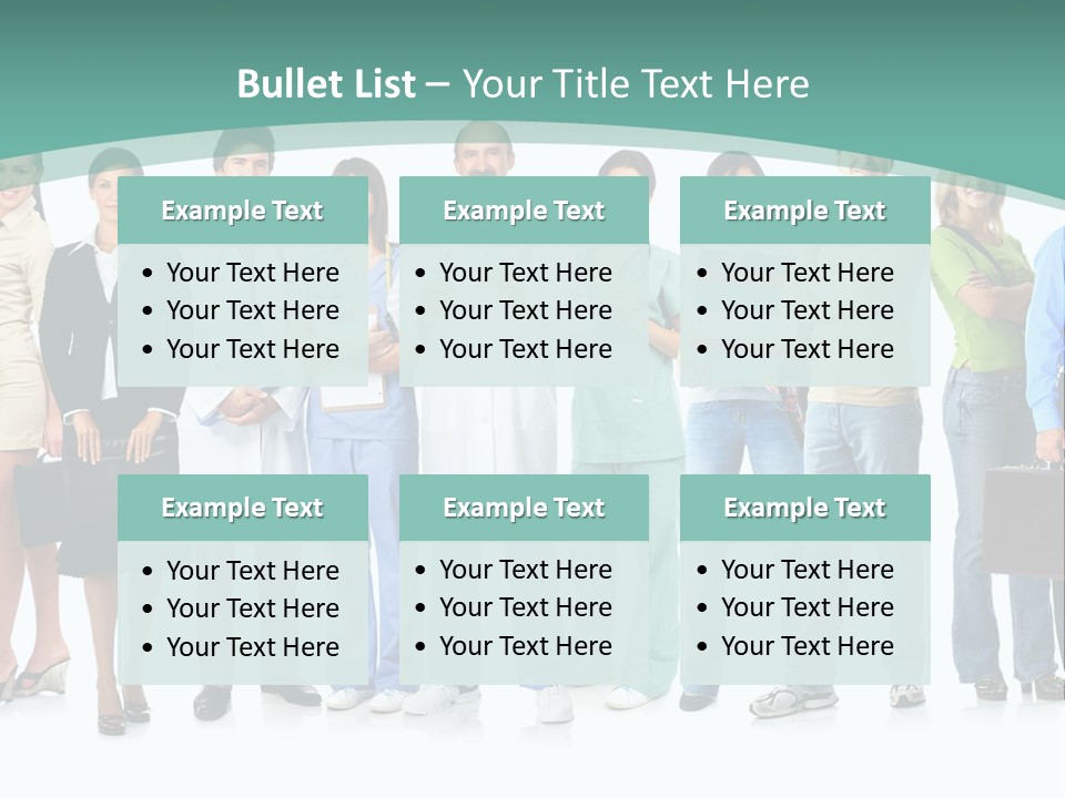 Work Staff Professional PowerPoint Template