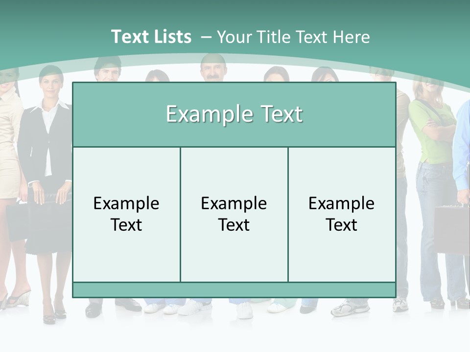 Work Staff Professional PowerPoint Template