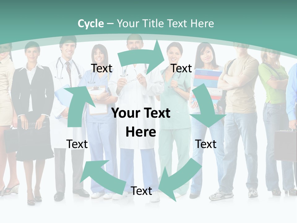 Work Staff Professional PowerPoint Template