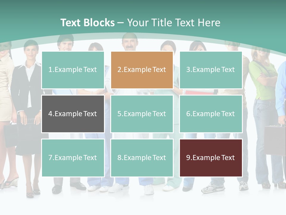 Work Staff Professional PowerPoint Template