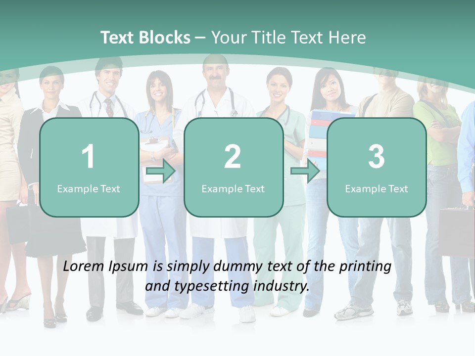 Work Staff Professional PowerPoint Template