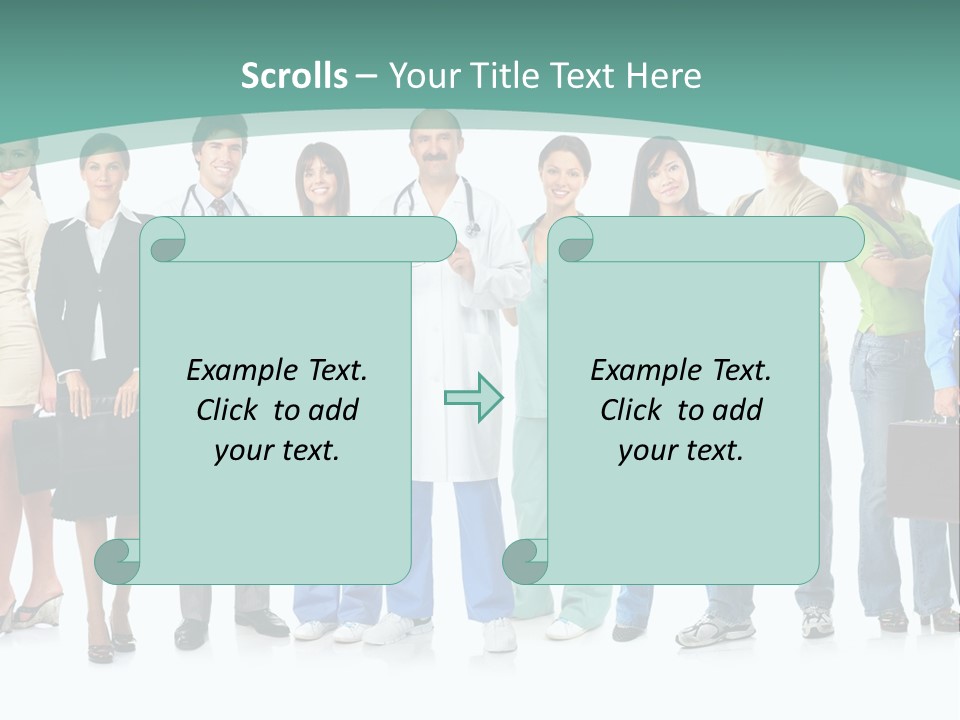 Work Staff Professional PowerPoint Template