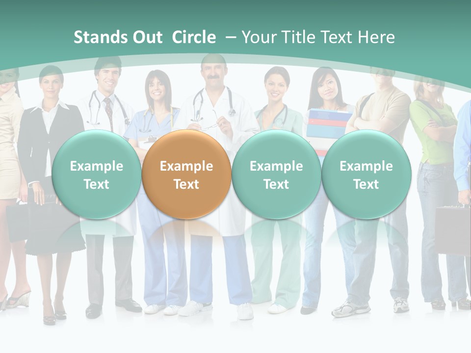 Work Staff Professional PowerPoint Template