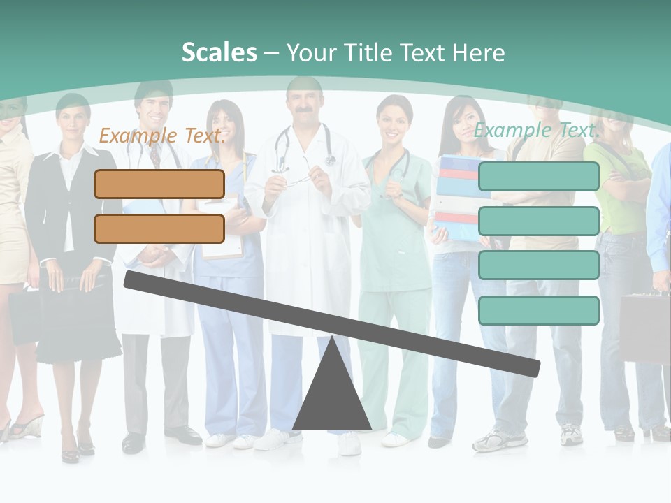 Work Staff Professional PowerPoint Template