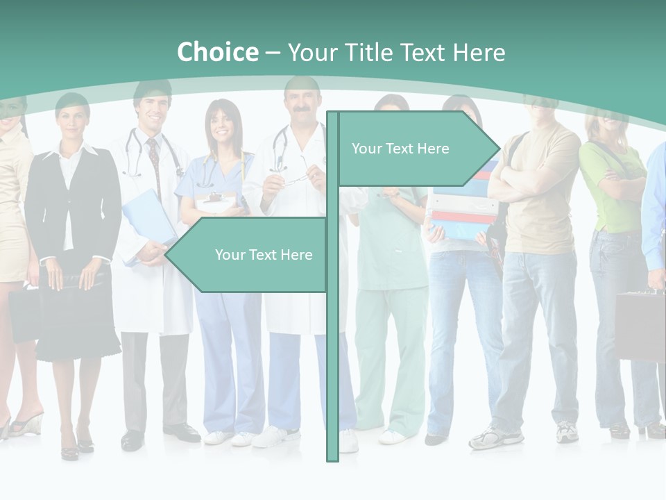 Work Staff Professional PowerPoint Template