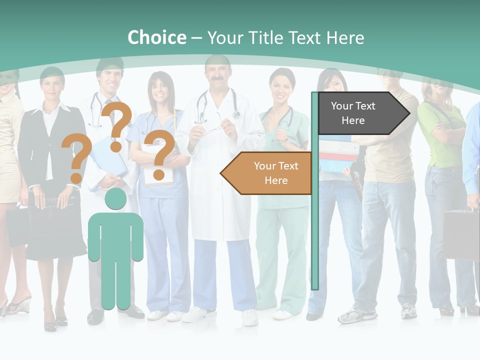 Work Staff Professional PowerPoint Template