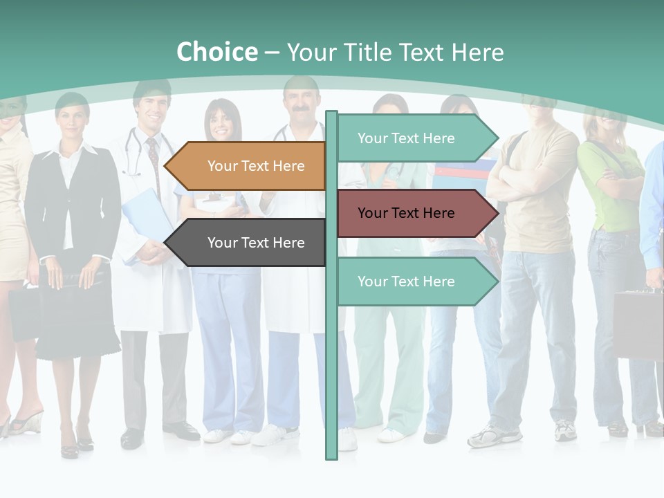 Work Staff Professional PowerPoint Template