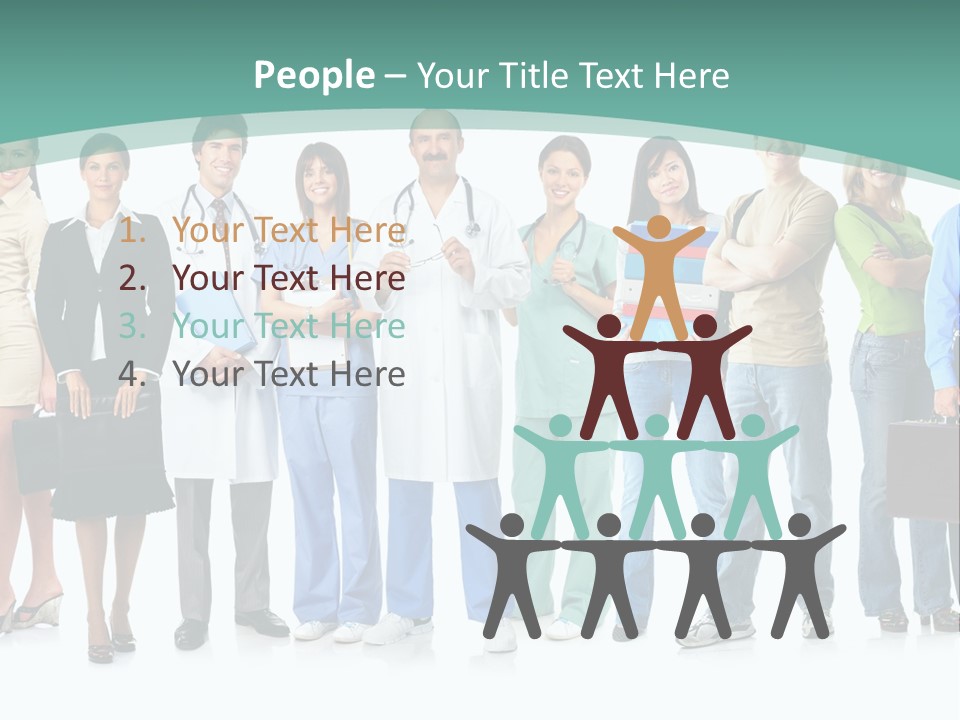 Work Staff Professional PowerPoint Template