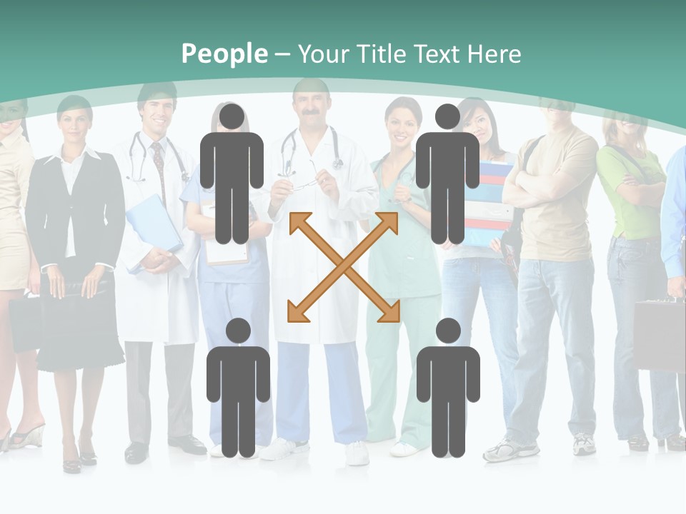 Work Staff Professional PowerPoint Template