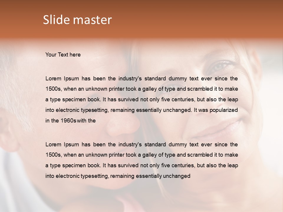 Glamour Metallic Object PowerPoint Template