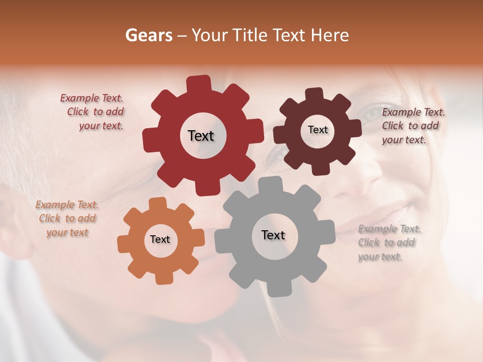 Glamour Metallic Object PowerPoint Template