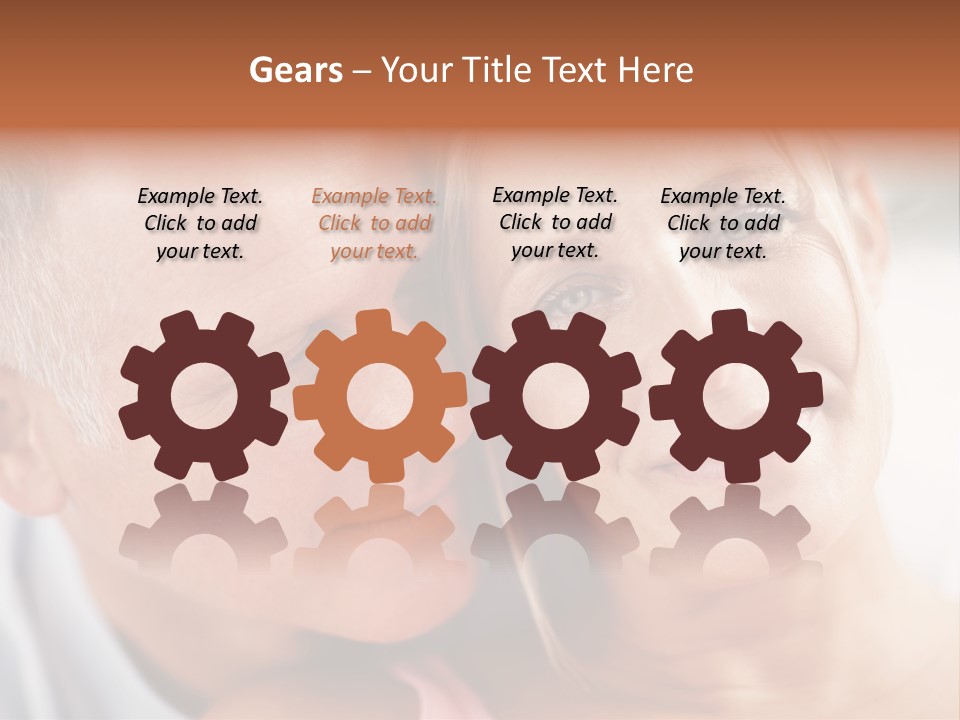 Glamour Metallic Object PowerPoint Template