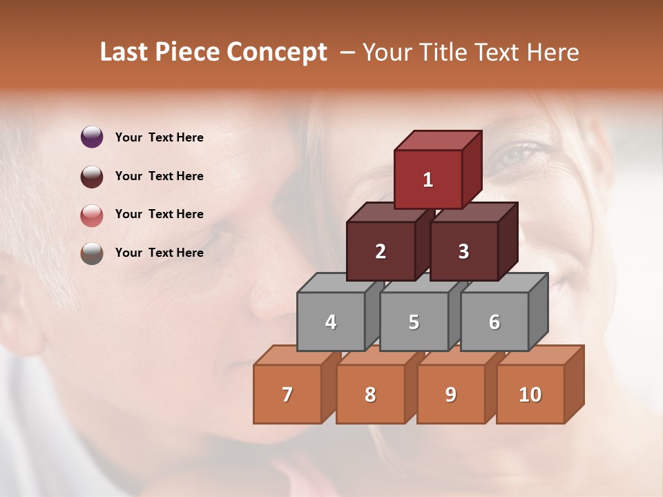 Glamour Metallic Object PowerPoint Template