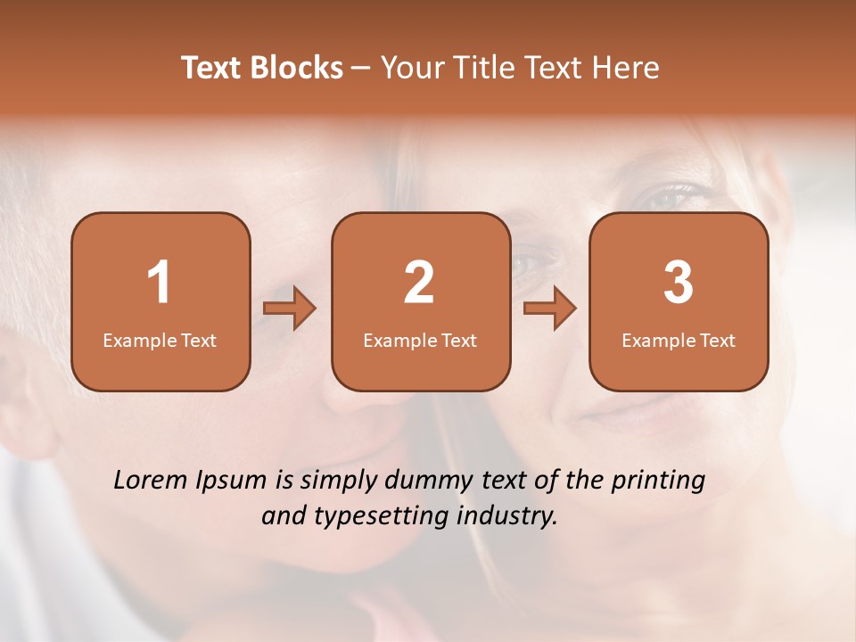 Glamour Metallic Object PowerPoint Template