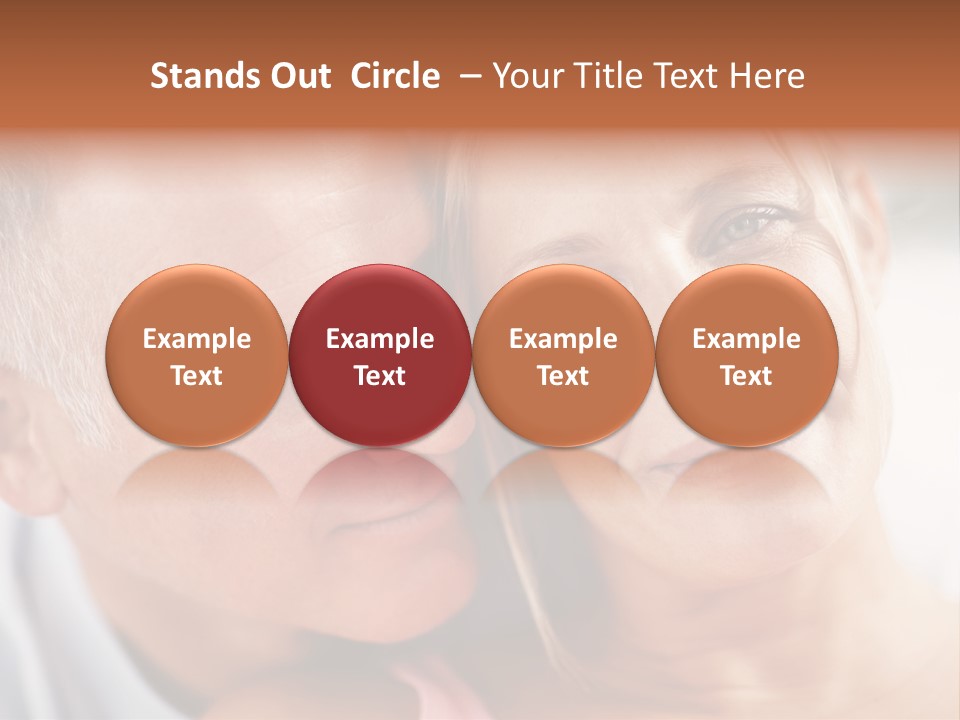 Glamour Metallic Object PowerPoint Template