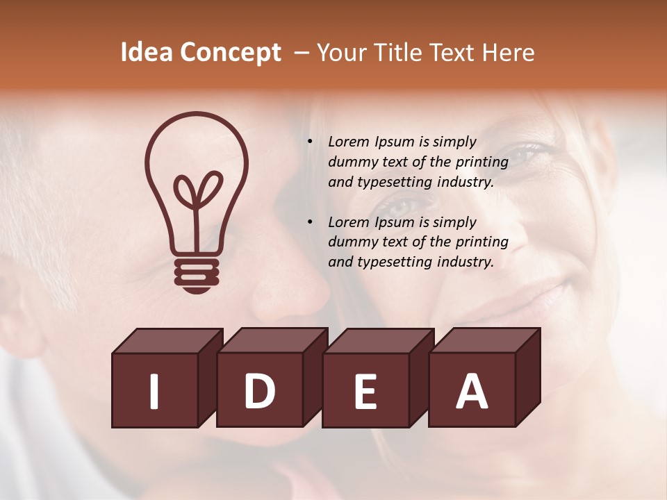 Glamour Metallic Object PowerPoint Template