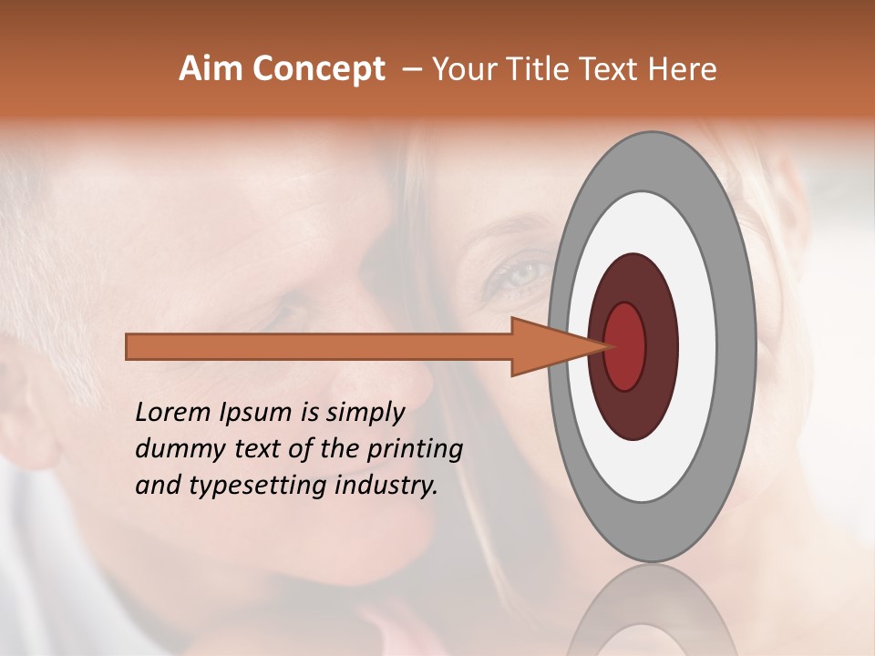 Glamour Metallic Object PowerPoint Template