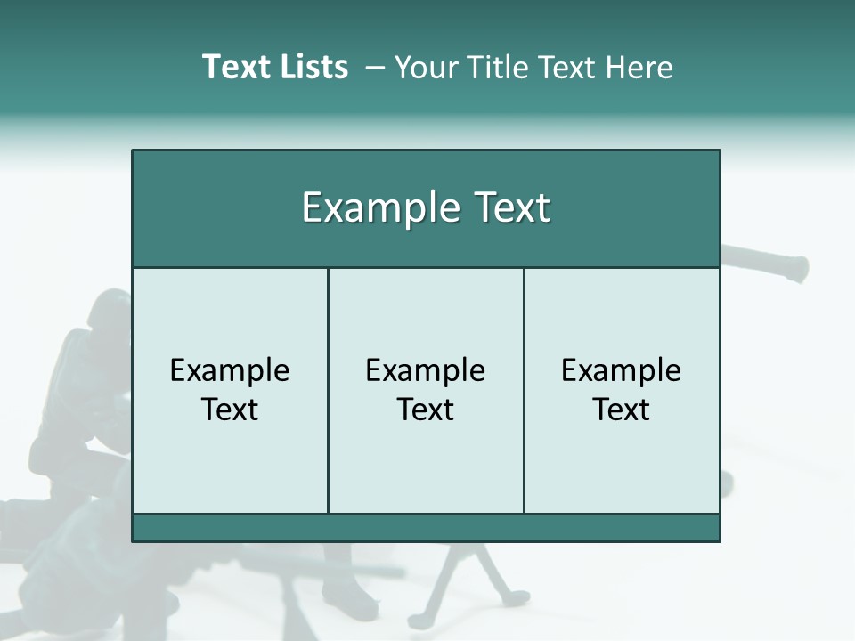 Green American Group PowerPoint Template