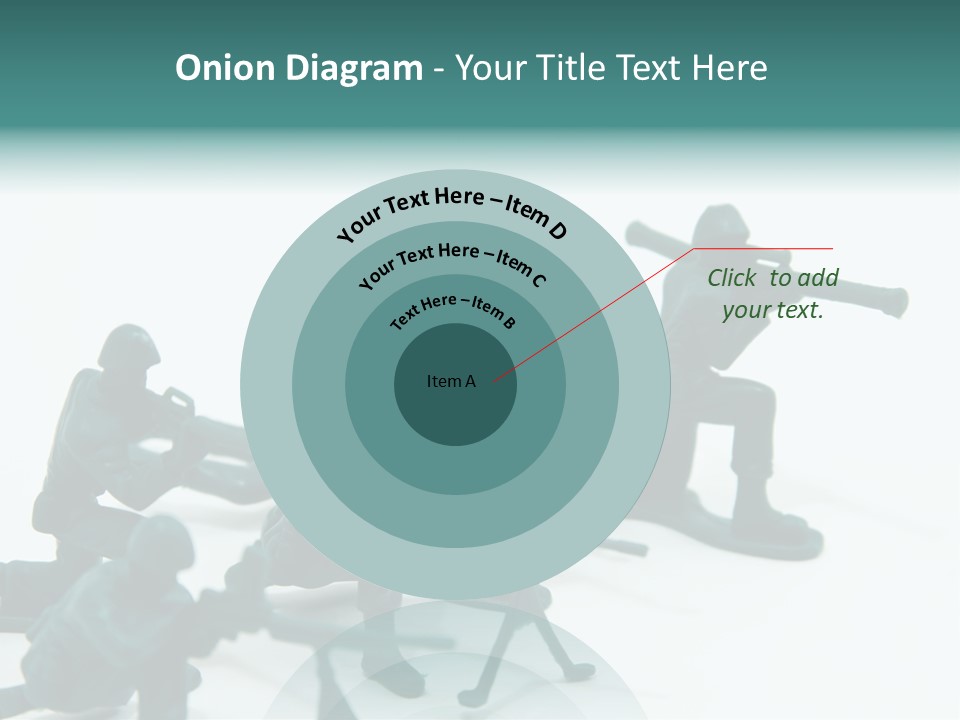 Green American Group PowerPoint Template