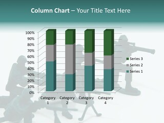 Green American Group PowerPoint Template