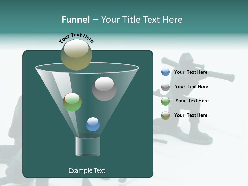Green American Group PowerPoint Template