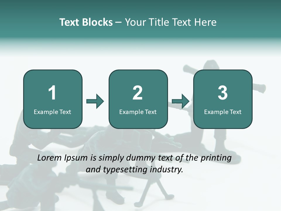 Green American Group PowerPoint Template