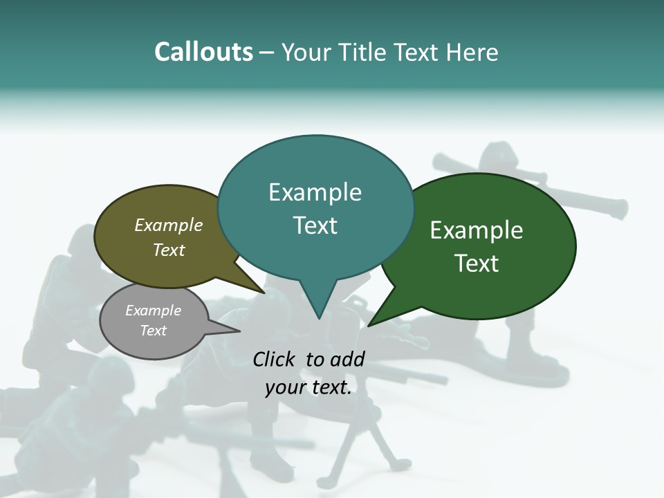 Green American Group PowerPoint Template