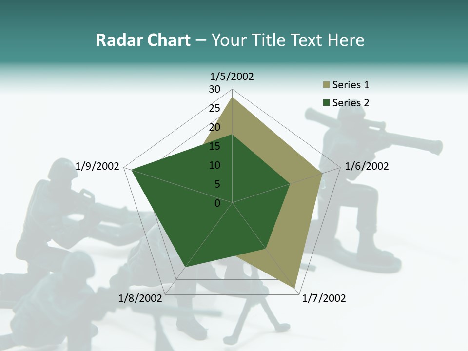 Green American Group PowerPoint Template