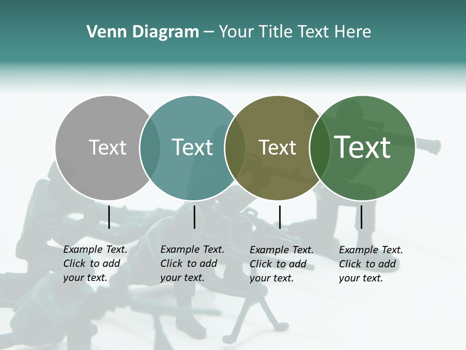 Green American Group PowerPoint Template