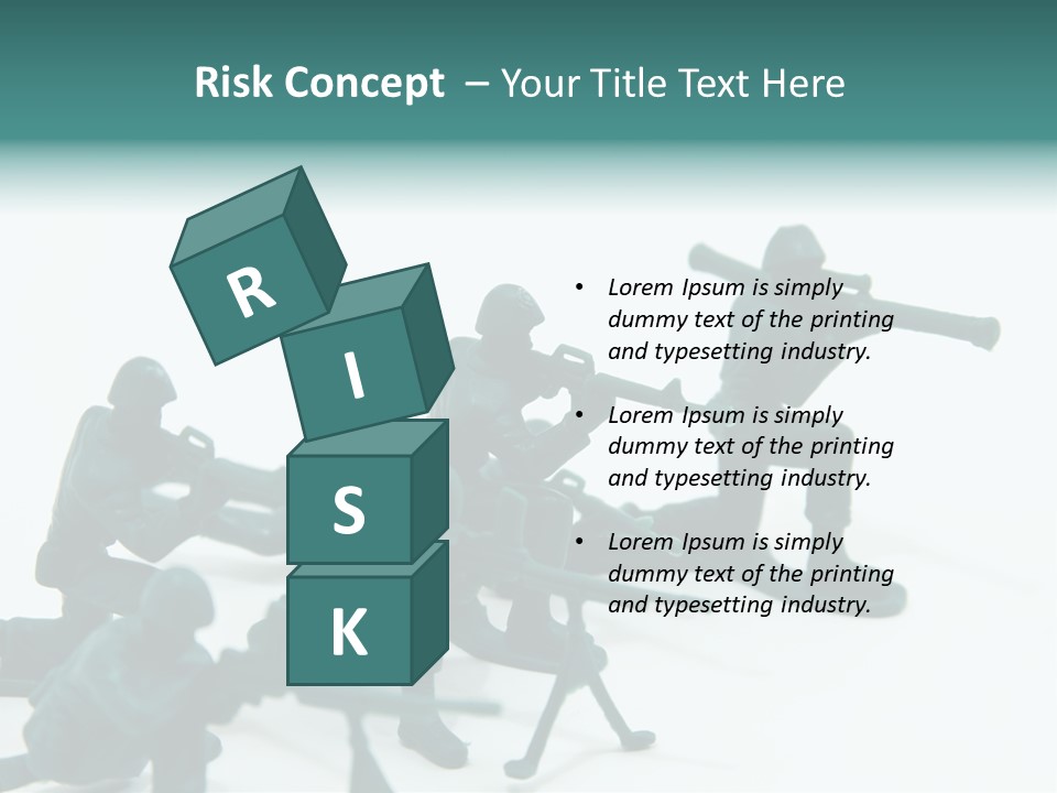 Green American Group PowerPoint Template