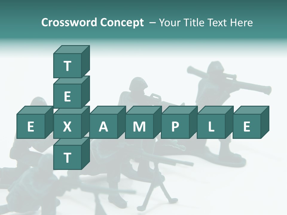 Green American Group PowerPoint Template