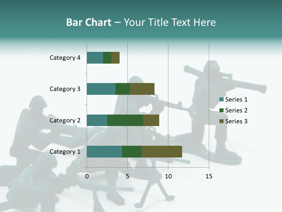 Green American Group PowerPoint Template