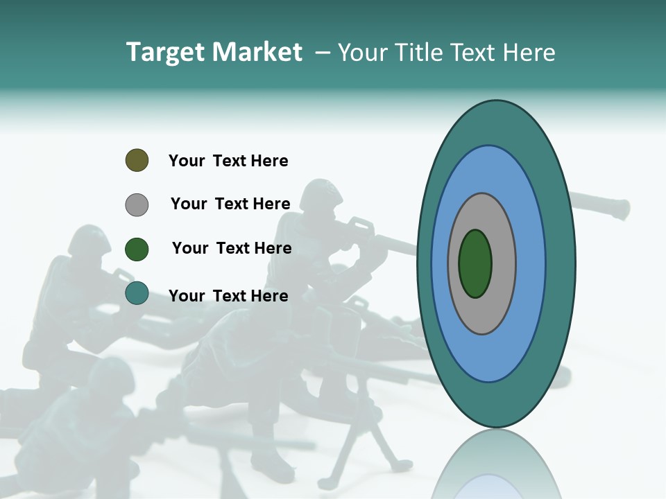 Green American Group PowerPoint Template